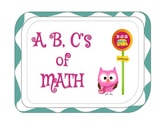 ABC's of Math