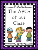 ABCs of Our Class Collective Writing Prompt and Alphabet W