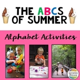 ABCs of Summer- Alphabet Activities to Keep Your Kids Busy