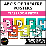 ABCs of Theatre | Drama Classroom Posters