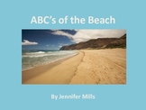 Beach alphabet book