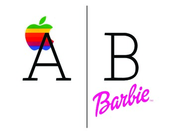 Preview of ABCs with Brand Logos