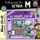 ABECEDARIO (trabajo letra M) - Boom Cards Distance Learnin