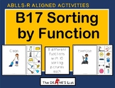 ABLLS-R ALIGNED ACTIVITIES B17 Sorting by function