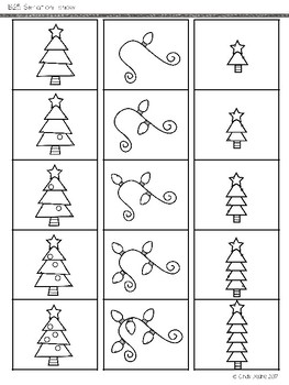 ABLLS-R ALIGNED ACTIVITIES B25 Seriation Holiday Version by The Deane's ...
