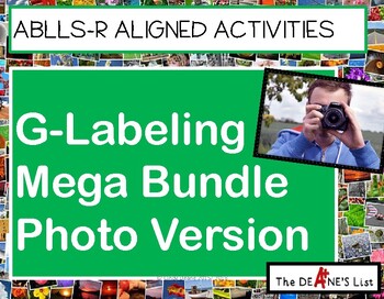 Preview of ABLLS-R ALIGNED PHOTO BUNDLE G-Labeling