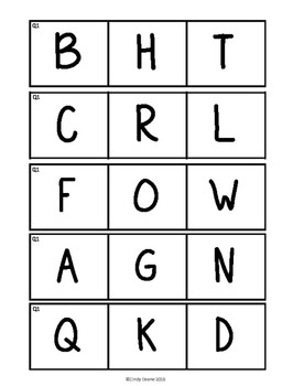 ABLLS-R ALIGNED ACTIVITIES Q1 Receptive Letters by The Deane's List