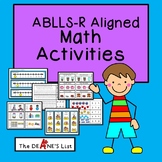 ABLLS-R ALIGNED ACTIVITIES R-Math Activities