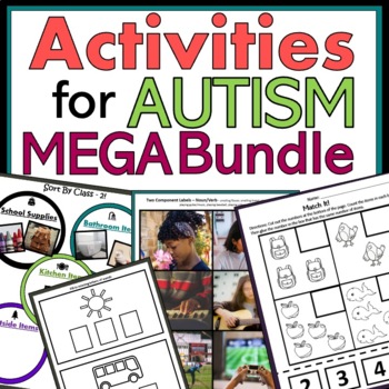 Preview of Activities for Autism Mega Bundle