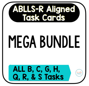 Preview of ABLLS-R Aligned Task Card MEGA BUNDLE