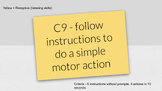 ABLLS-R Assessment C9 - Follow instructions to do a simple