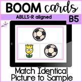 ABLLS-R: Match Identical Pictures to an Array (B5)  -Boom Cards