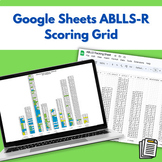 ABLLS-R Scoring Grid for Google Sheets