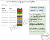 ABLLS-R Scoring Tool | ABA Assessment Tracker | Auto Color Coding (Digital Downl