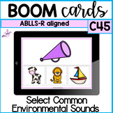 ABLLS-r aligned: Select Common Sounds (C45) -Boom Cards