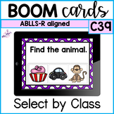 ABLLS-r aligned: Select by Class (C39) -Boom Cards-