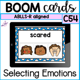 ABLLS-r aligned: Selecting Emotions (C54) -Boom Cards