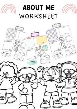 Preview of ABOUT ME- Worksheet