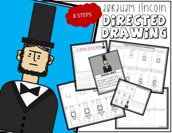 Preview of ABRAHAM LINCOLN Directed Drawing & Writing Prompts