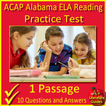 Preview of ACAP Alabama Practice Test ELA Reading Passage and Questions - Free Sample!