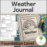 ACARA Foundation Science WEATHER JOURNAL