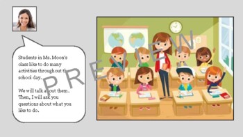 Preview of ACCESS Speaking Practice ESL - Connect to Classroom - WIDA