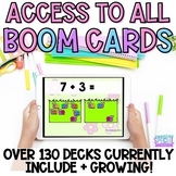 BOOM CARDS - DIGITAL RESOURCE BUNDLE - Access to ALL Digit