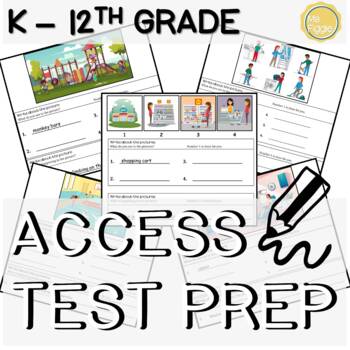 Preview of {BUNDLE} ACCESS Writing Test Prep (Social and Instructional Language)