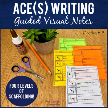 Preview of ACE Expository Writing Strategy Interactive Guided Notes