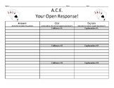 ACE Your Open Response! Middle School / High School ELA