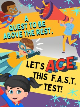 Preview of ACE the Test! Checklists and Motivational Posters for Standardized Tests F.A.S.T
