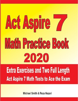 Preview of ACT Aspire Grade 7 Math Practice Book