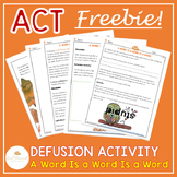 ACT - Defusion Activity - Freebie!