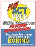 Fun ACT English Prep: Revising Information Skill-by-Skill 