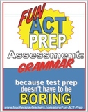 Fun ACT English Prep: Grammar Assessment of 5 Key ACT Gram