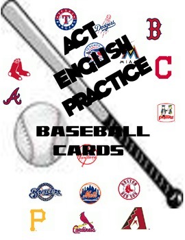 Preview of ACT English Prep Baseball Cards