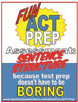 Preview of ACT English: Sentence Structure Assessment