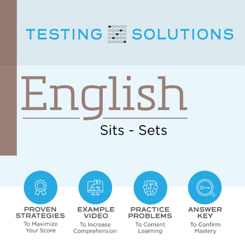 Preview of ACT English - Sits vs. Sets
