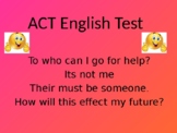 ACT English Test