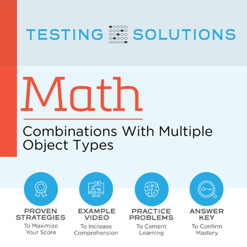 Preview of ACT Math - Combinations With Multiple Object Types