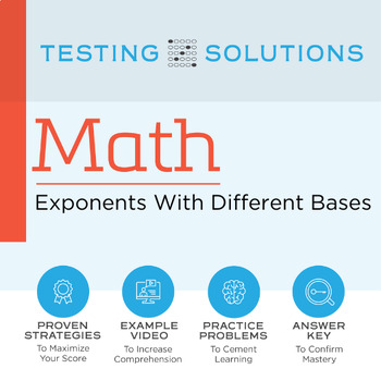 Preview of ACT Math - Exponents With Different Bases