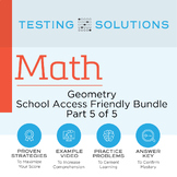 ACT Math - Geometry School Access Friendly Set #5