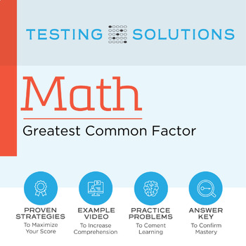 Preview of ACT Math - Greatest Common Factor