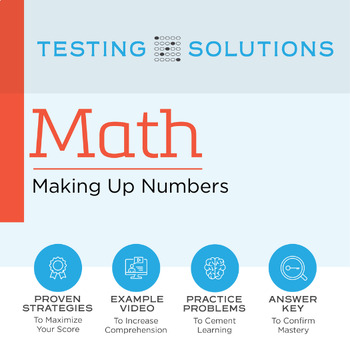 Preview of ACT Math - Making Up Numbers