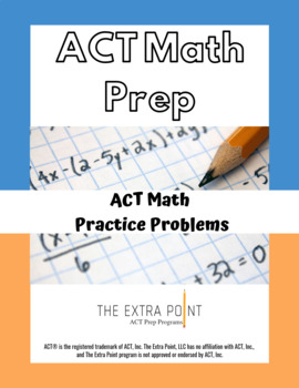 Preview of ACT Math Practice Problems Bundle