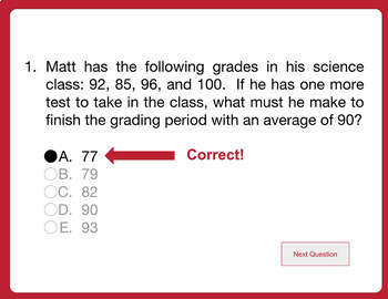 act math practice test 10 answers explanations