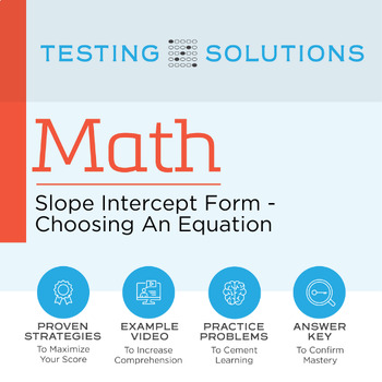 Preview of ACT Math - Slope Intercept Form - Choosing An Equation