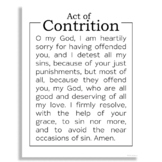 ACT OF CONTRITION Catholic Prayer Poster | Catholic Church