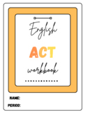 ACT Prep Test English Workbook - Full skill set to study f
