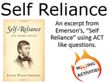 ACT Reading Practice with Emerson's Self Reliance